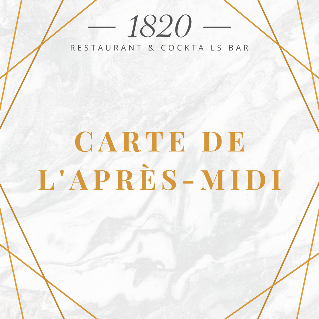 Carte de l'après-midi